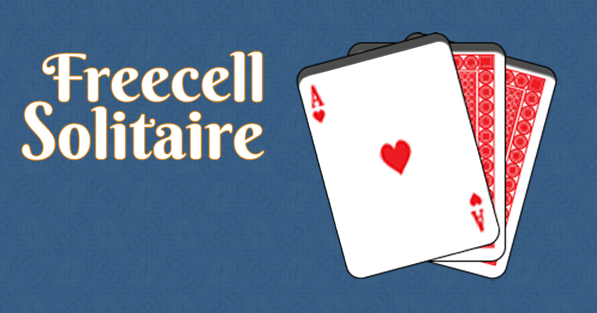 Freecell Solitaire Blue - Online Žaidimas