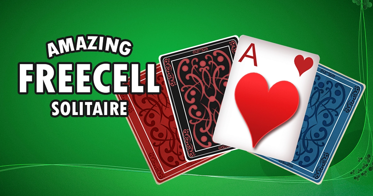 Freecell Solitaire Blue - Online Žaidimas