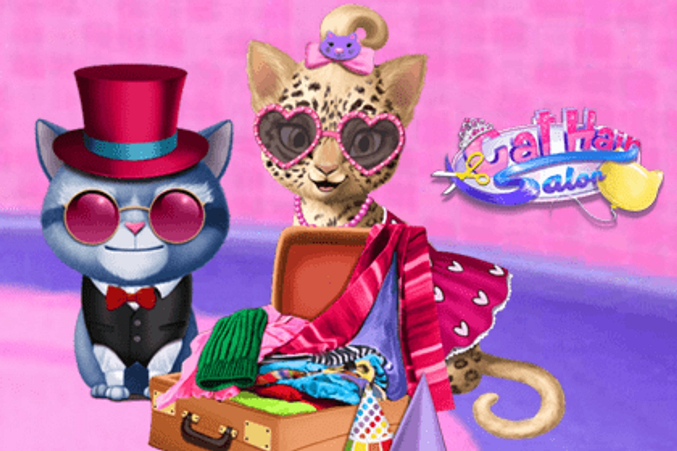 Cat Hair Salon Online Žaidimas FunnyGames