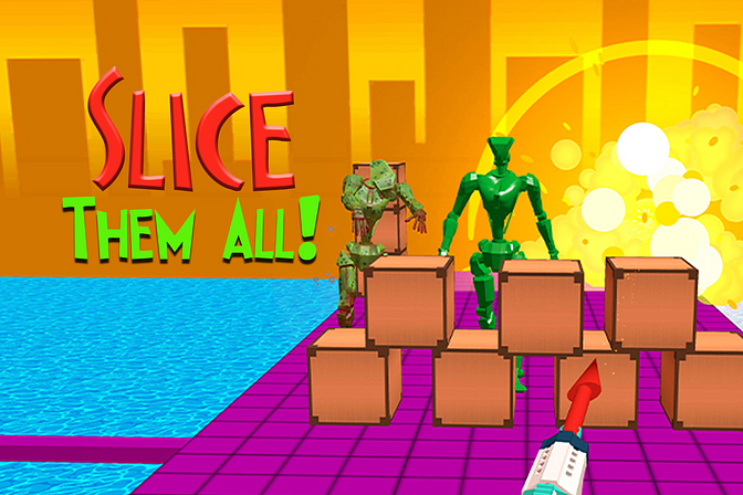 Slice Them All! 3D - Online Žaidimas