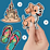 Sticker Book Puzzle: Color By Number
