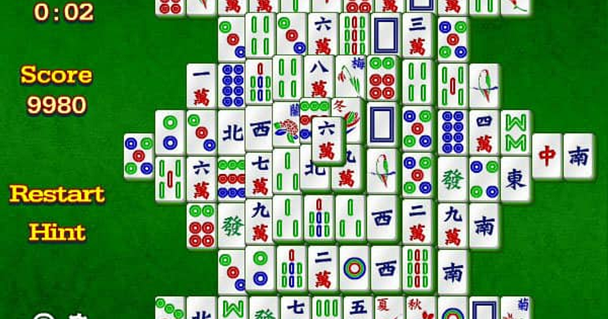 Sujungtas Mahjong - Online Žaidimas