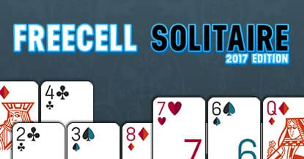 Freecell Solitaire Blue - Online Žaidimas