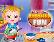 Baby Hazel Kitchen Fun