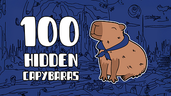 100 Hidden Capybaras