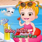 Kūdikis Hazel: vasaros linksmybės