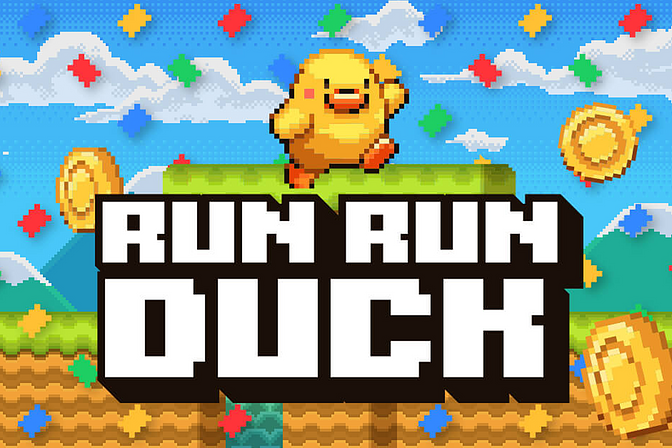 Run Run Duck - Online Žaidimas