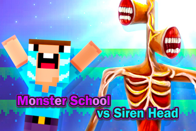 Monster School Challenges - Online Žaidimas