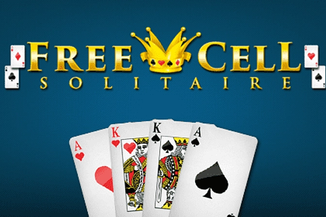 Freecell Solitaire Blue - Online Žaidimas