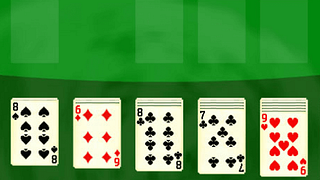 Classic Solitaire Blue - Online Žaidimas