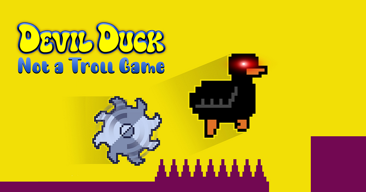 Devil Duck Not a Troll Game Online Žaidimas FunnyGames