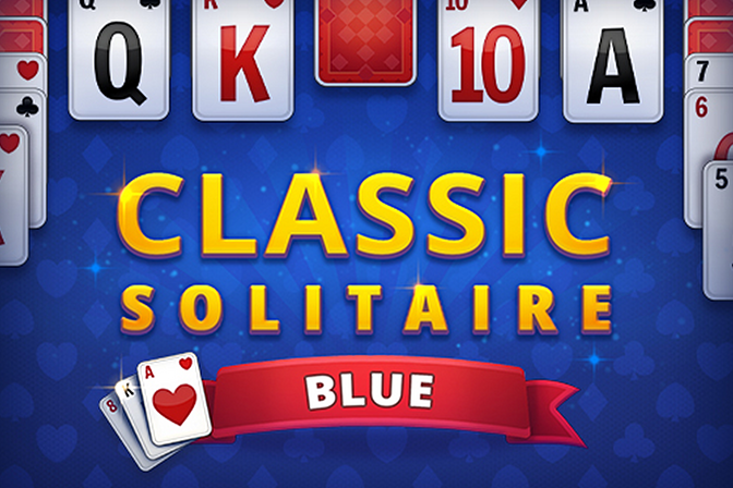 Classic Solitaire Blue - Online Žaidimas