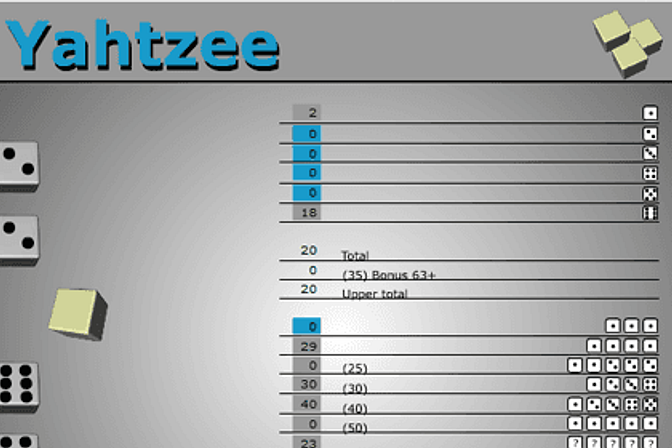 Yatzy Multiplayer - Online Žaidimas